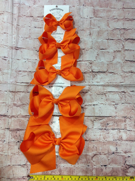 Torrid Orange Hairbow