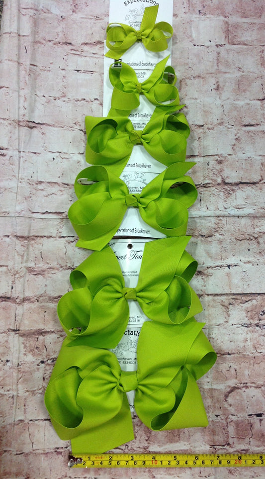 Lime Hairbow