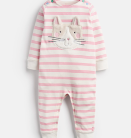 Cat stripe onesie