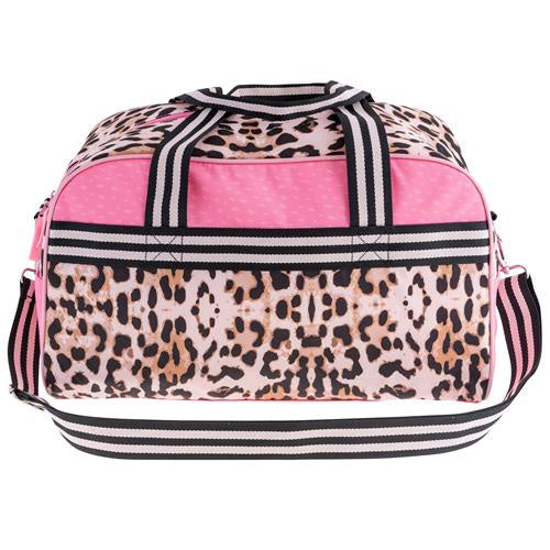LEOPARD DUFFLE BAG