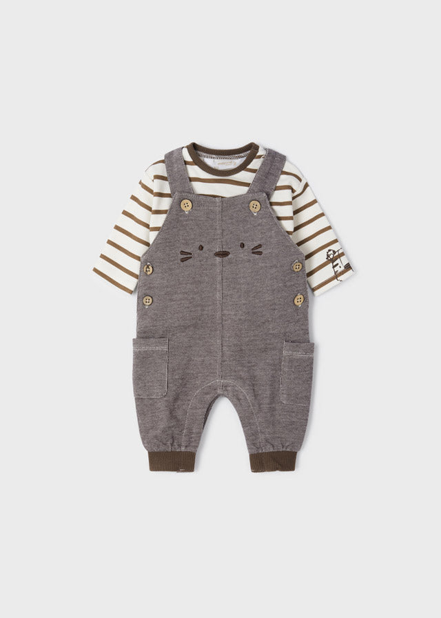 Chocolate Tiger Romper Set