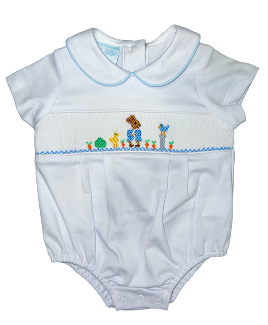 Peter Rabbit White Knit Boy Bubble