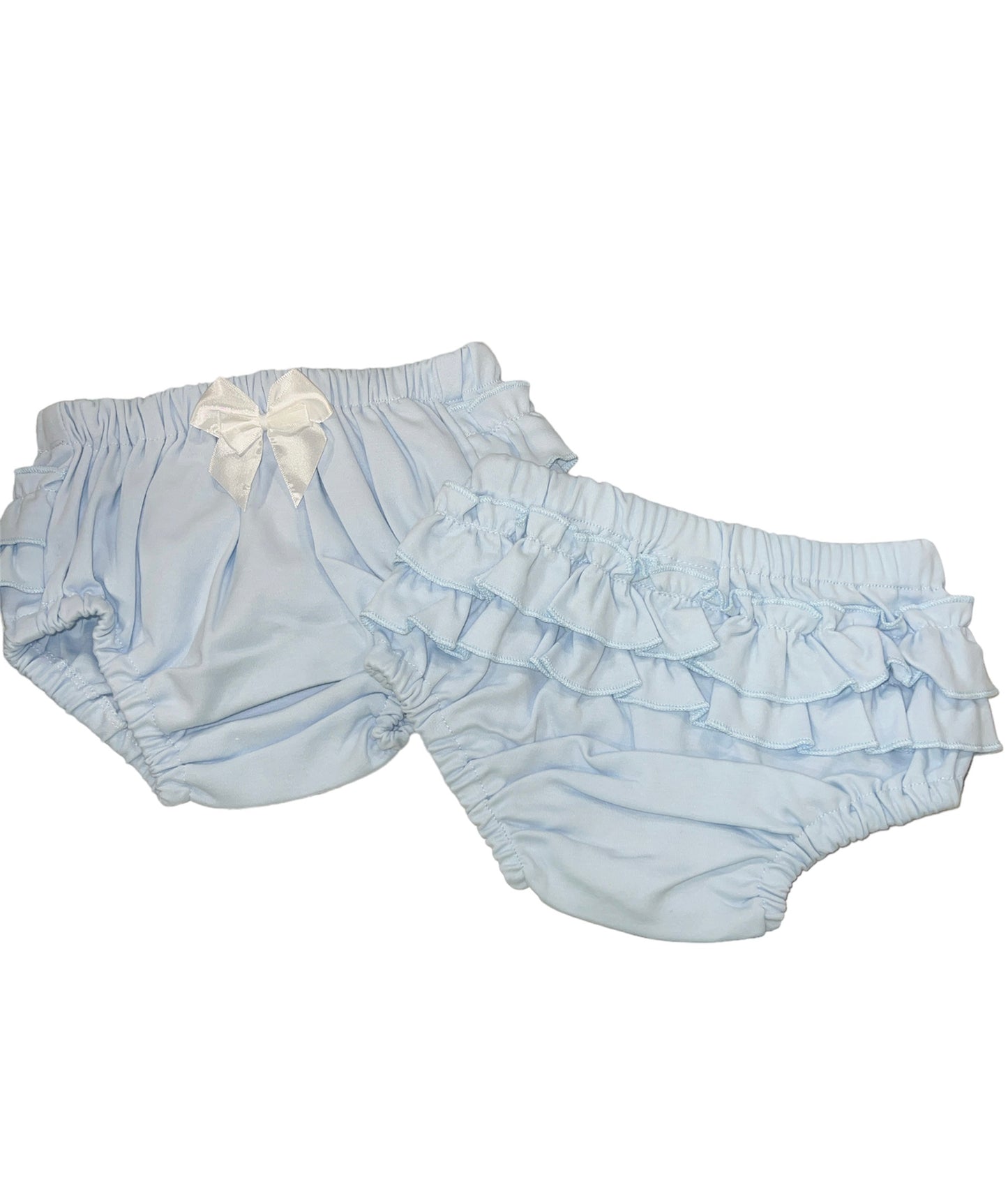 Blue Ruffle Bloomers