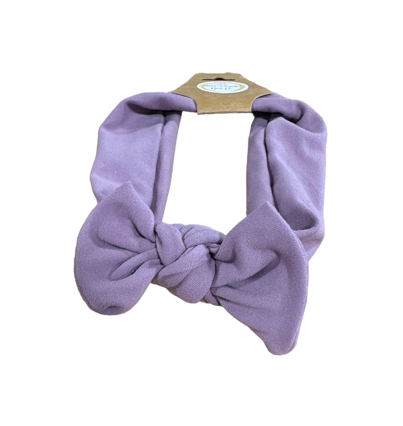 Purple Knot Headband