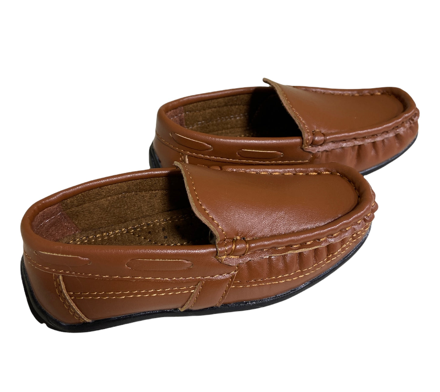 Tan Boys Casual Loafer Shoe