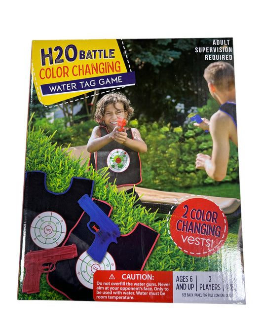 H2O Battle Color Changing Water Tag Game