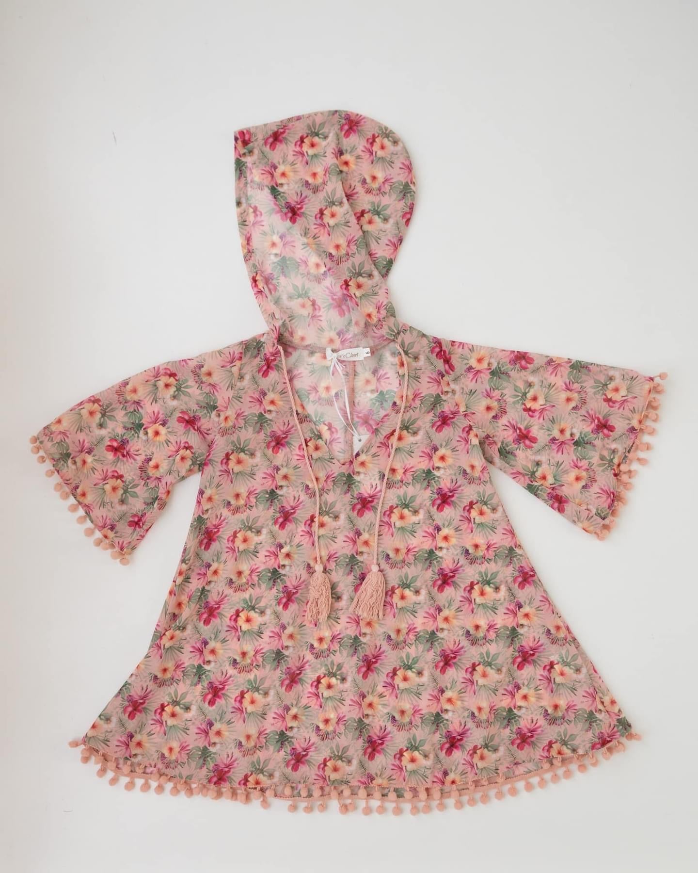 Evie's Closet Tropical Dreams Swim Cover Up