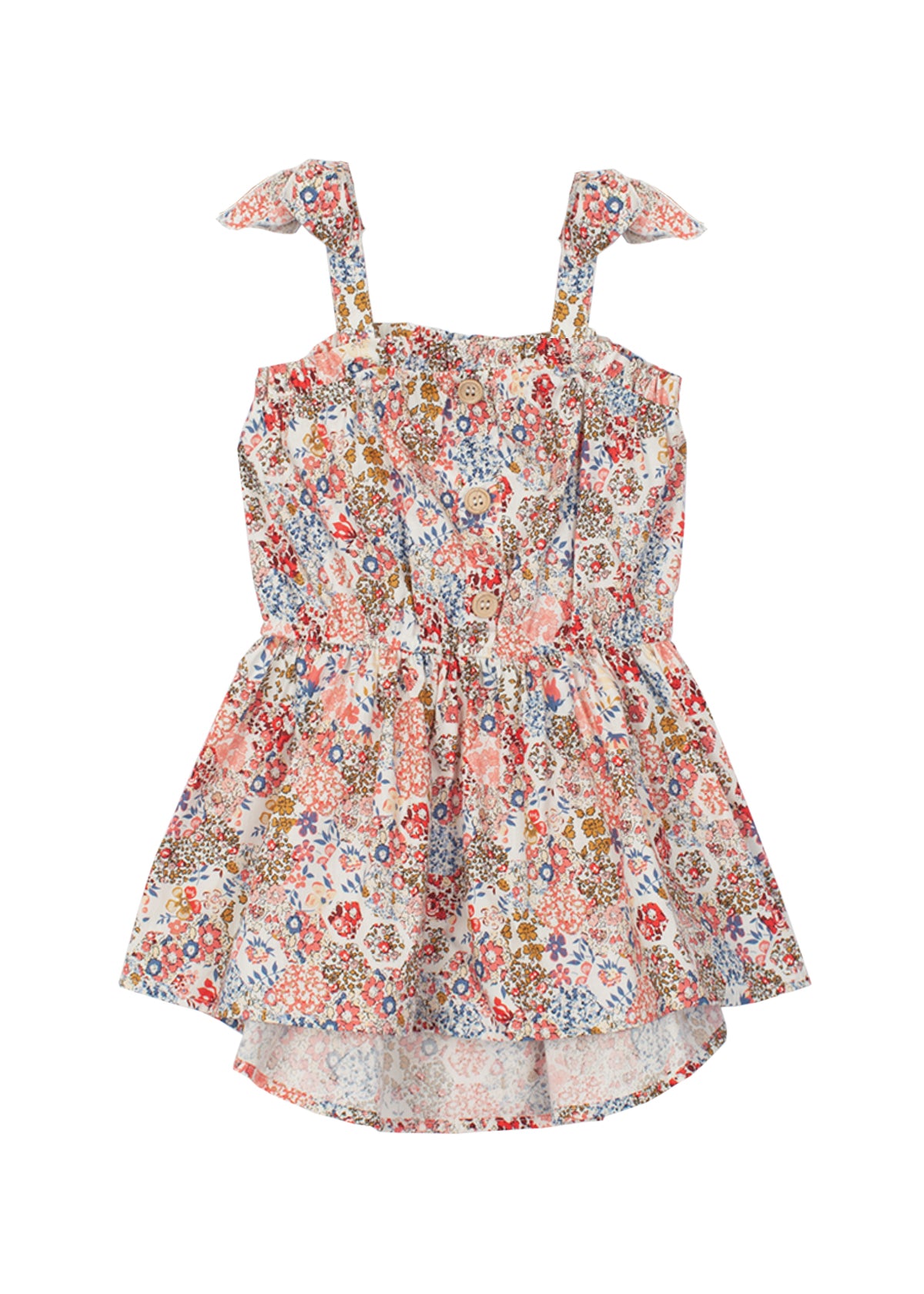 Vienna Floral Woven Dress