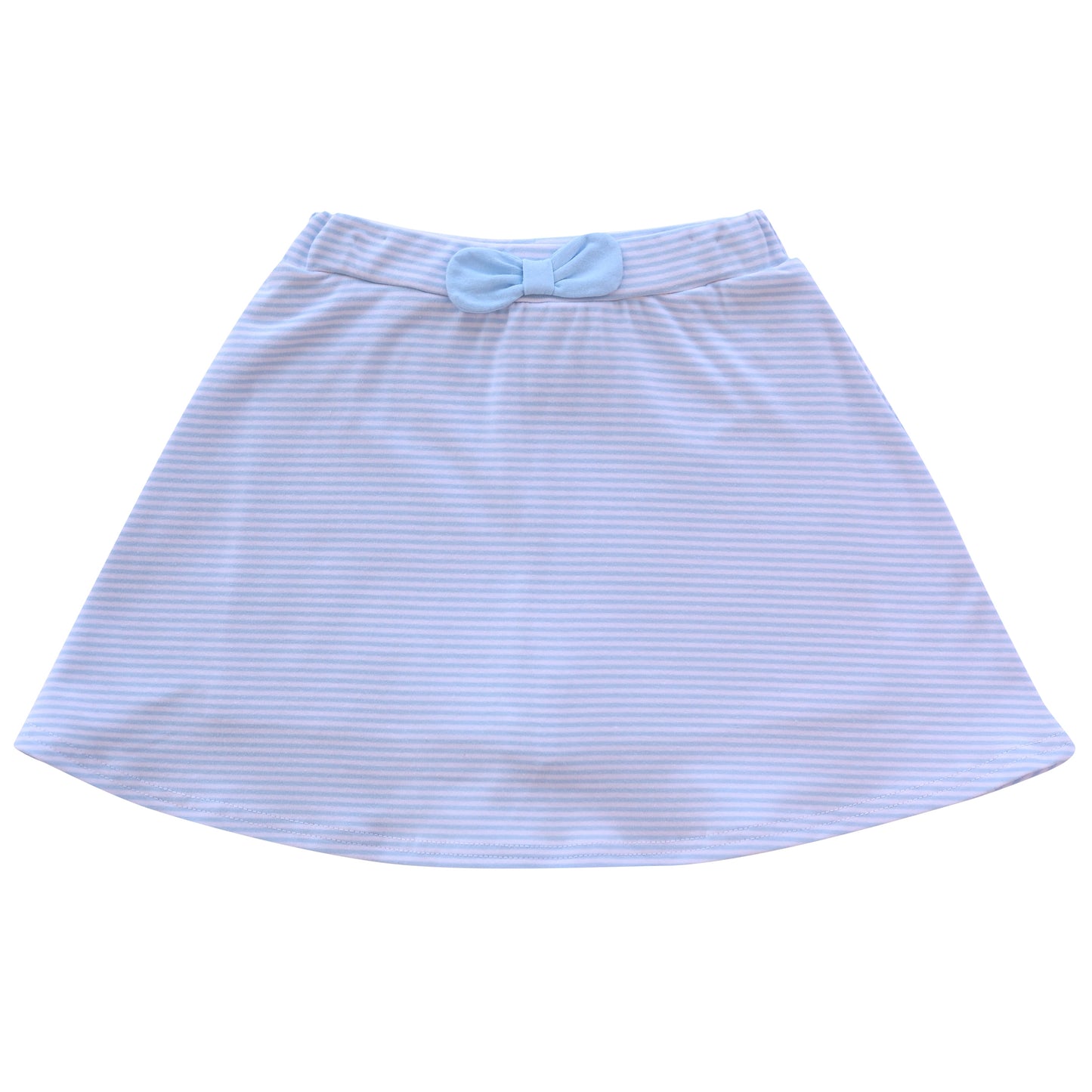 TSK Vivian Flutter Top Suzy Skort Lt Blue Stripe