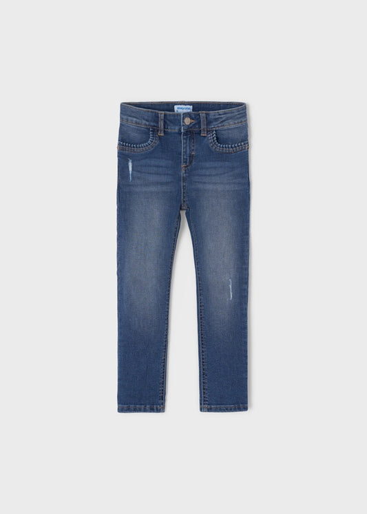 Girls Basic Skinny Jeans