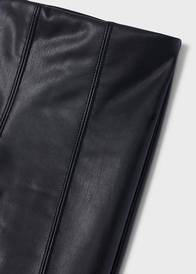 Black Leatherette Legging