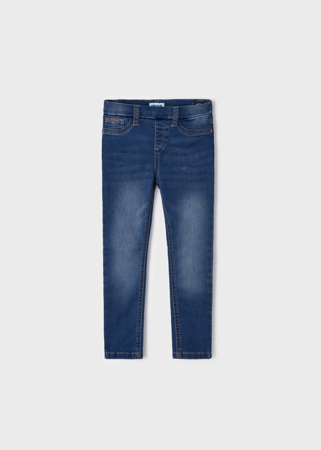 Medium Wash Girls Skinny Jean