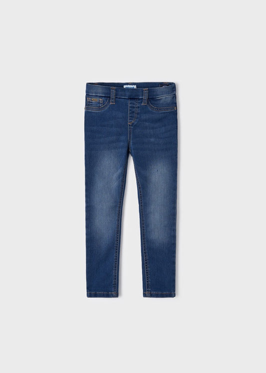 Medium Wash Girls Skinny Jean